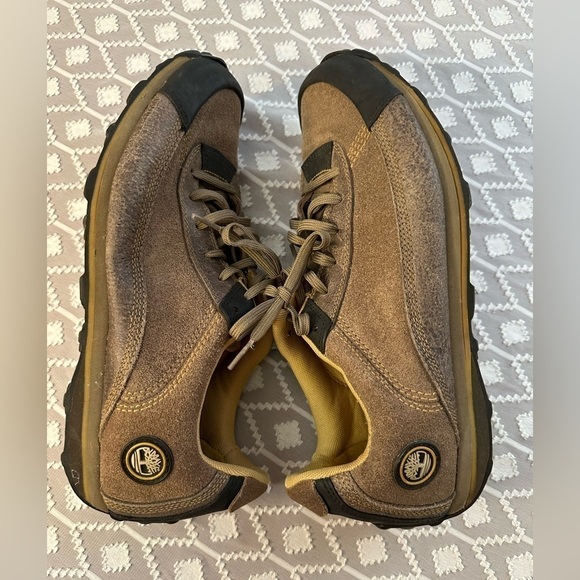 Timberland Men’s Leather Sneakers Size 10 - Picture 7 of 12